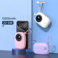 Power Bank 10000 mAh con 2 Cables